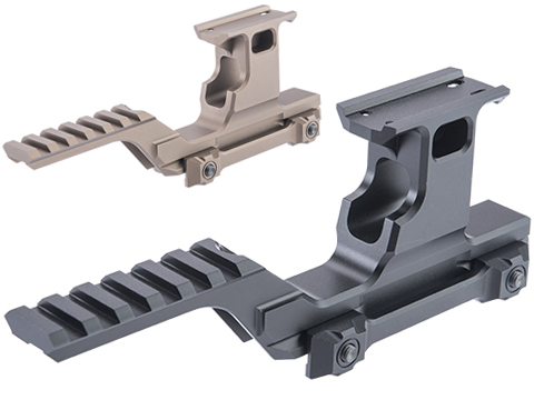 WADSN 6 Slot Picatinny/1913 and T1/T2 Reflex Sight Dual Riser Mount 