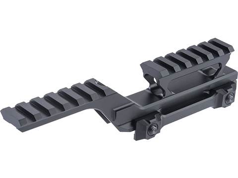 WADSN Double 6 Slot Picatinny / 1913 Riser Mount (Color: Black)