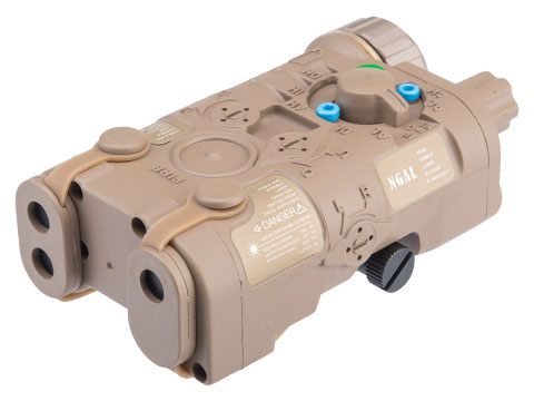 Element Peq-15 NGAL Next Generation Laser & Flashlight (Color: Dark Earth / Green Laser)