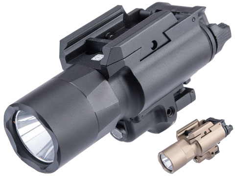 Element Tactical Rail Mounted Weapon Light w/ Red laser 