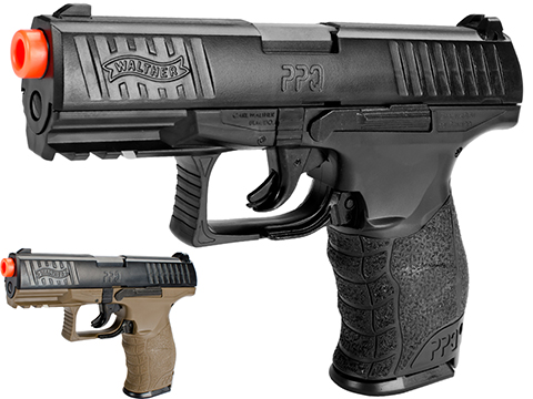 Walther PPQ Special Operations Airsoft Spring Pistol (Color: Black)