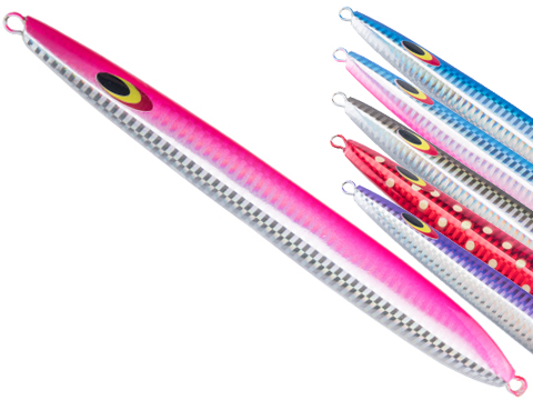 West Coast Jiggers Punch Unrigged Fishing Jig (Color: Pink-Silver / 300g)