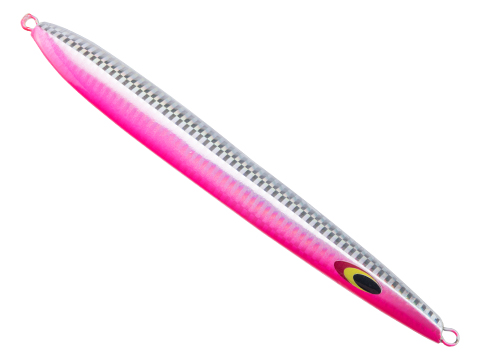 West Coast Jiggers Punch Unrigged Fishing Jig (Color: Pink-Silver / 300g)