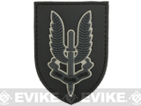 Who Dares Wins PVC Morale Patch (Color: Black)