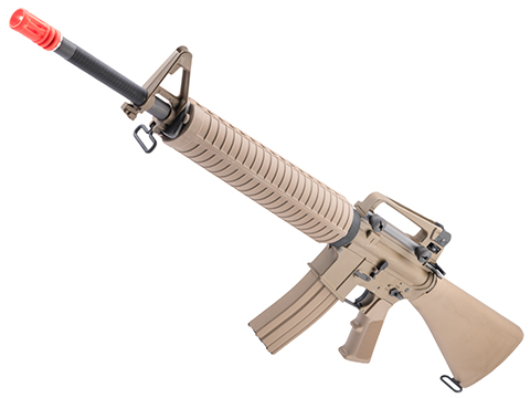 WE-Tech M16A3 Version 3 Open Bolt Airsoft Gas Blowback GBB Rifle (Color: Tan)