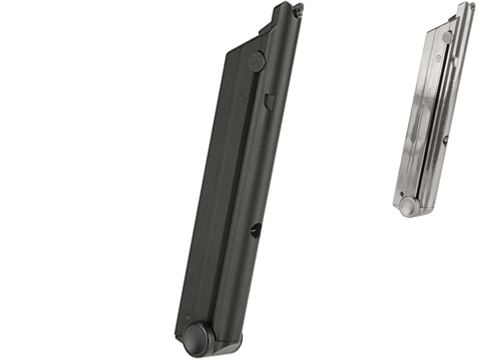 WE Spare Magazine for P08 / Luger Series Airsoft Gas Blowback (Color: Black)