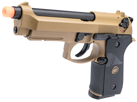 WE-Tech M9A1 Full Metal Gas Blowback Pistol (Color: Desert / Gun Only)