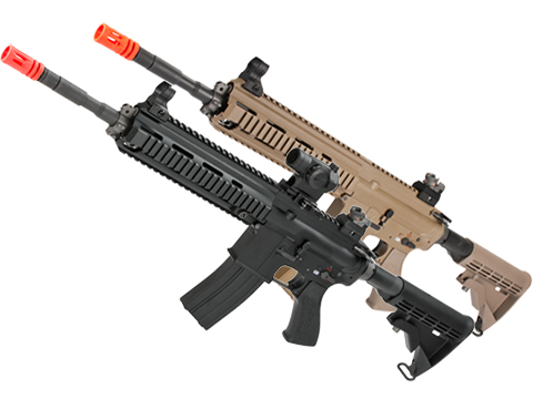 WE-Tech Open Bolt M4-SOL Carbine Airsoft GBB Rifle (Color: Black)