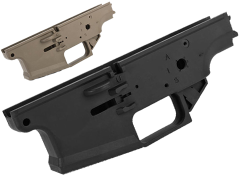 WE-Tech OEM Polymer Lower Receiver for SCAR Series GBB Rifles (Color: Tan)