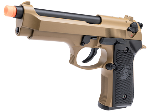 WE-Tech Full Metal M9 Heavy Weight Airsoft GBB Professional Training Pistol (Color: Tan / Gun Only)