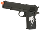 Evike.com Class I Custom Viper WE-Tech 1911A1 Gas Blowback Airsoft Pistol - Black