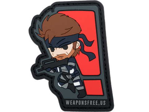 Weaponsfree.US Solid Snake Tactical PVC Morale Patch