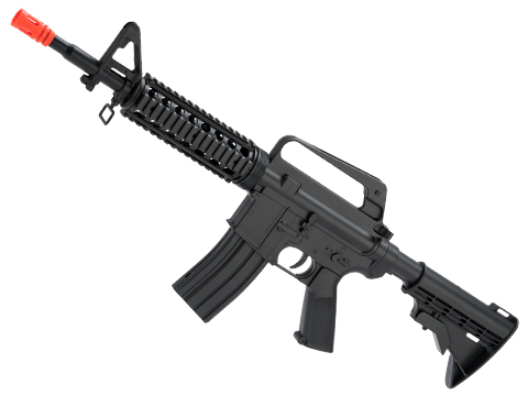 WELL Spring Powered M4 RIS Airsoft Rifle