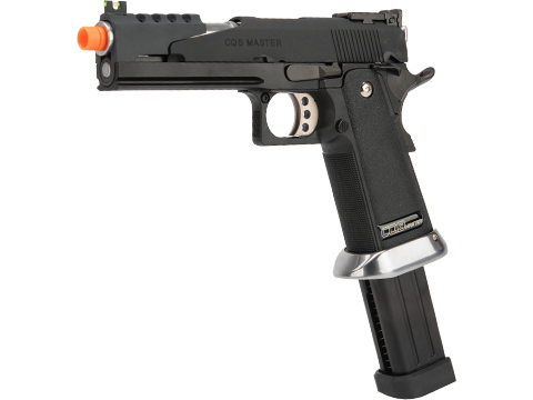WE-Tech CQB Master Alpha Hi-CAPA Gas Blowback Pistol w/ Two Mags (Package: Add 52 Round Magazine)