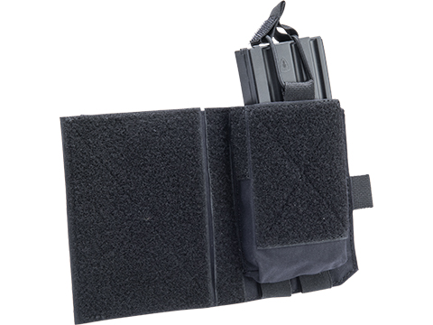 Matrix Horizontal Single Magazine Drop Pouch for Maker Chest Rigs (Color: Black)