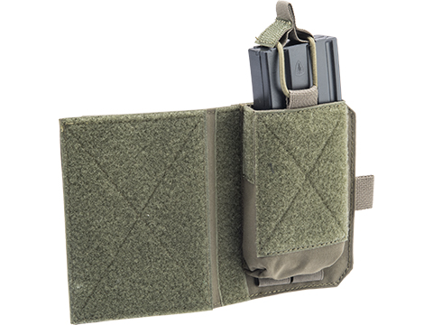 Matrix Horizontal Single Magazine Drop Pouch for Maker Chest Rigs (Color: Ranger Green)