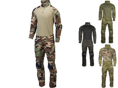 Emerson Combat Uniform Set (Color: Multicam Black / Large)