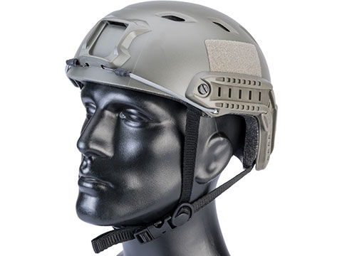 Matrix Basic Base Jump Type Tactical Airsoft Bump Helmet (Color: Foliage Green)