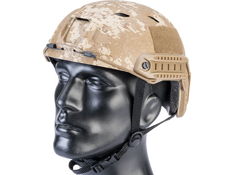 Matrix Basic Base Jump Type Tactical Airsoft Bump Helmet (Color: Digital Desert)