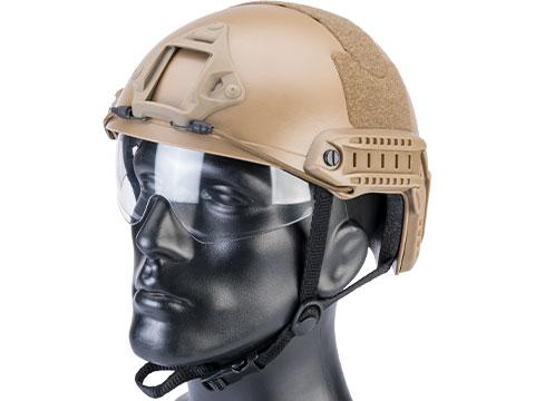 Matrix Basic High Cut Ballistic Type Tactical Airsoft Bump Helmet w ...