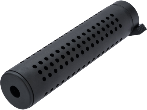 Matrix QD Style Mock Suppressor for Airsoft Rifles (Color: Black)