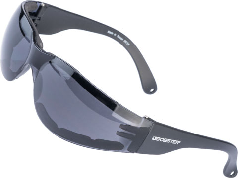 Bobster SHIELD III ANSI Z87 Anti-Fog Shooting Sunglasses (Color: Smoked Lens)