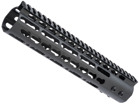 ZCI CNC Aluminum KeyMod Ultra Slim Free Float Handguard for M4 / M16 AEG Rifles (Size: 10)