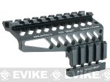 Zenimei CNC Aluminum B-12 Rail Mount for AK Series AEG / GBB Rifles - Black
